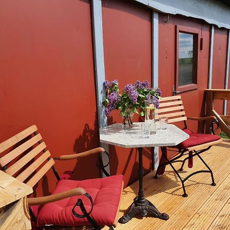 Ferienwohnung mit Tiny House Freienwill Exterior foto