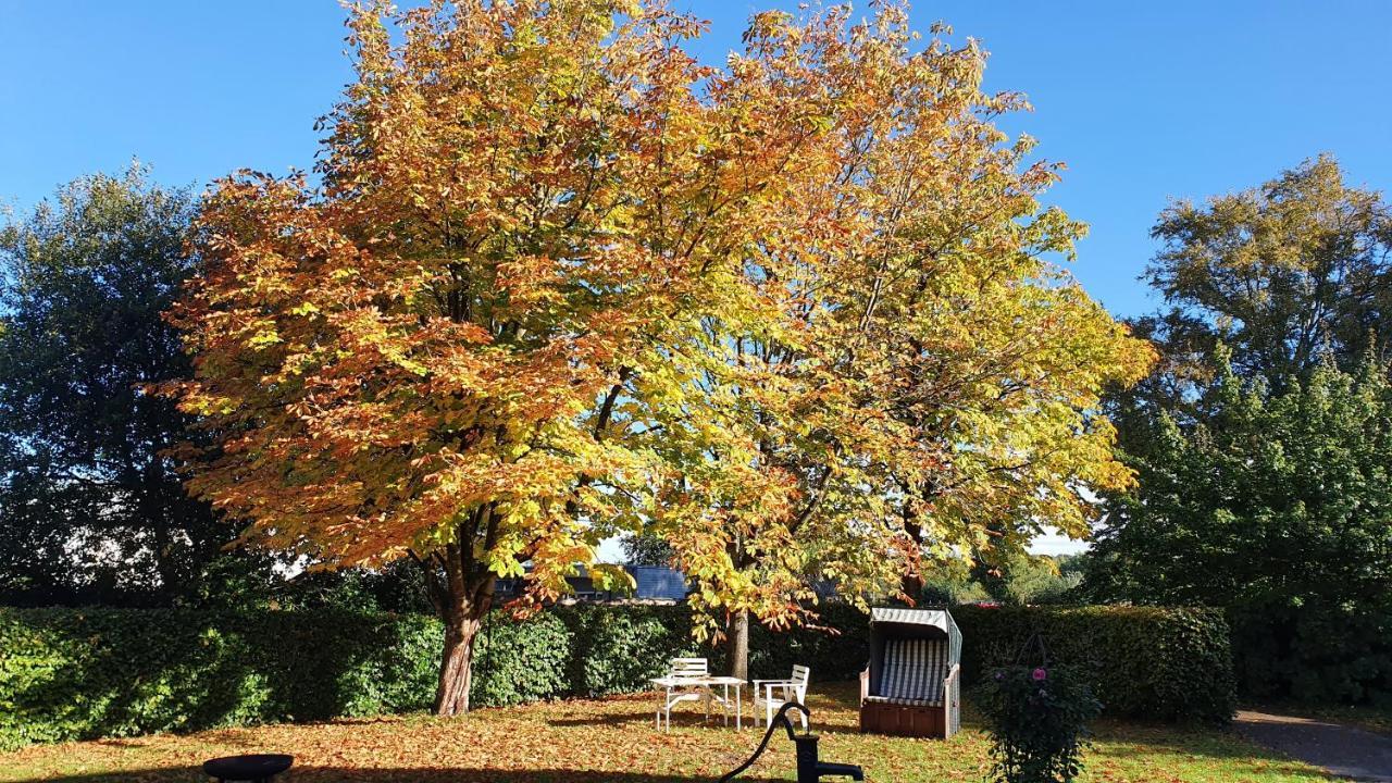 Ferienwohnung mit Tiny House Freienwill Exterior foto