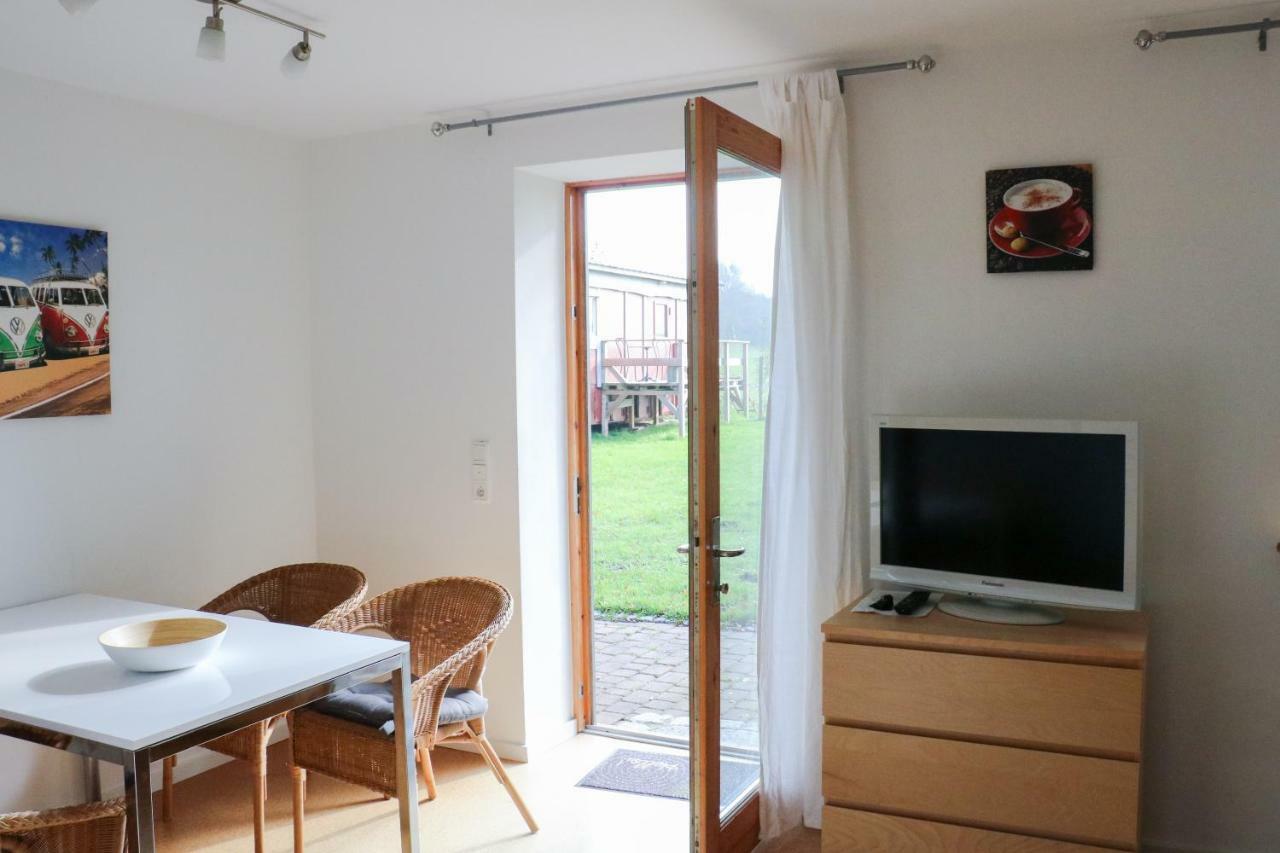 Ferienwohnung mit Tiny House Freienwill Exterior foto